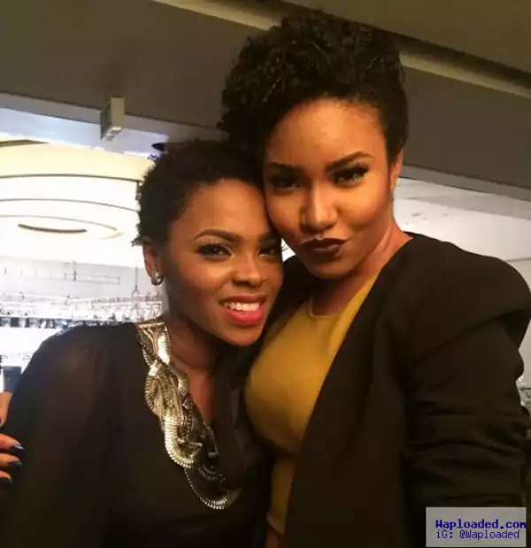 Beautiful Ladies! Chidinma & Flavour’s Baby Mama Anna Ebiere Pose For Selfie